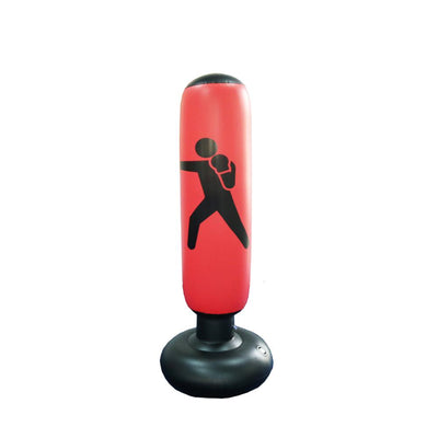Fitness Tool Inflatable Boxing Punching Bag Stress Training Fitness Vertical  Boxing Bag PVC Thickening Boxing Pillar Tumbler