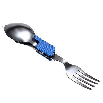 4 in 1 Outdoor Tableware Set Fork/Spoon/Knife/Bottle Opener