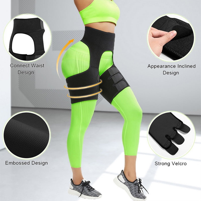 Neoprene Thigh Shaper Sweat Thigh Trimmers Leg Shaper