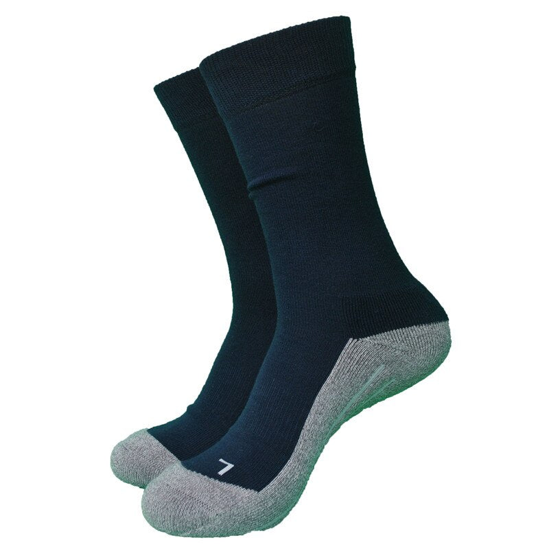 2 Pairs High Quality Outdoor Coolmax Terry Thick Active Trekking Socks Men&