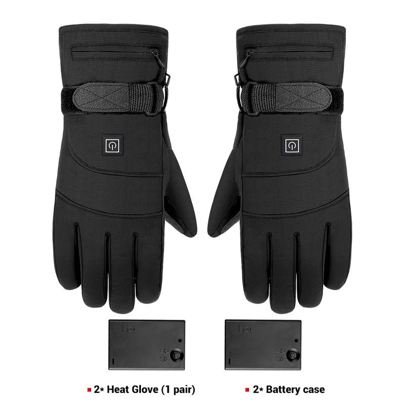 Waterproof + Heated Motorcycle Gloves