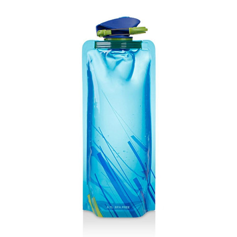 Reusable 700mL Sports Travel Portable Collapsible Folding Drink Water Bottle