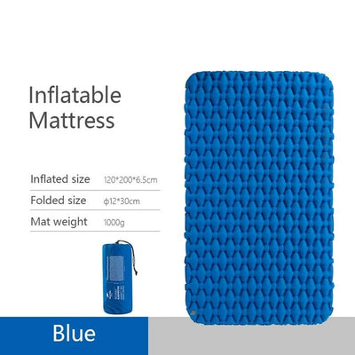 Naturehike double person 2 man camping mat air mattress nature hike sleeping pad tent bed with air bag lightweight &portable