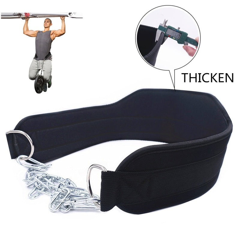 Weight Lifting Belt with Chain