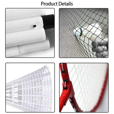 Portable Outdoor Badminton Combo Set Badminton Professional Badminton Rackets Set Family  Badminton Racket