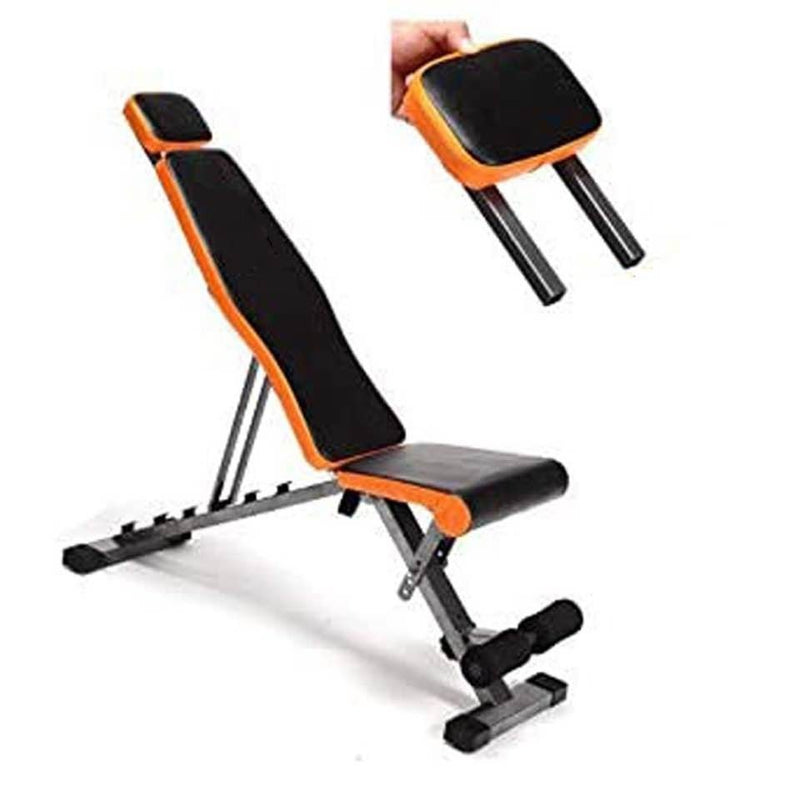 Folding Dumbbell Stool Adjustable Bench Exercise Bench Sit-ups Fitness