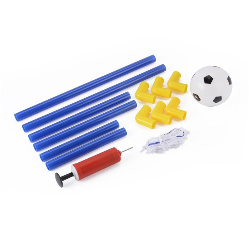 Folding Mini Soccer Ball Goal Post Net Set