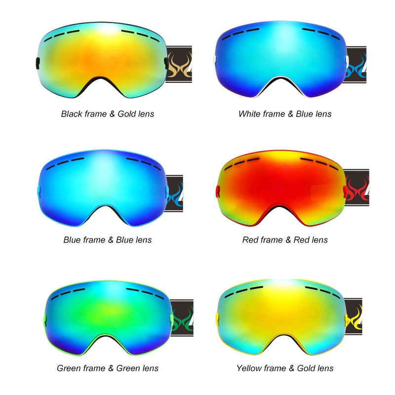 Children Ski Goggles Skiing Eyewear