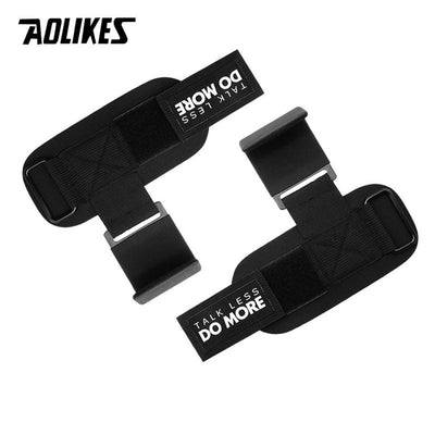 AOLIKES Weight Lifting-Hook Hand-Bar Wrist Straps Glove Weightlifting Strength Training Gym Fitness Hook Weight Lifting Gloves