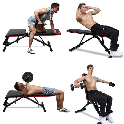 Adjustable Weight Bench Home Training Weight Lifting And Sit Up Bench