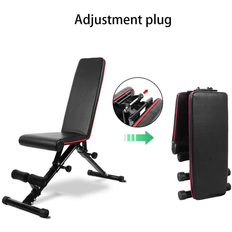 Adjustable Weight Bench Home Training Weight Lifting And Sit Up Bench