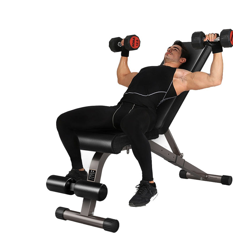 Adjustable Dumbbell Fitness Bench Multi-Function Folding Abdominal Bench