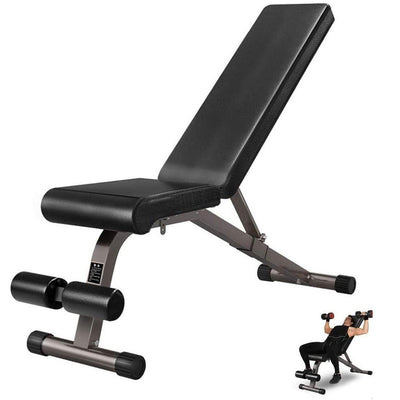 Adjustable Dumbbell Fitness Bench Multi-Function Folding Abdominal Bench