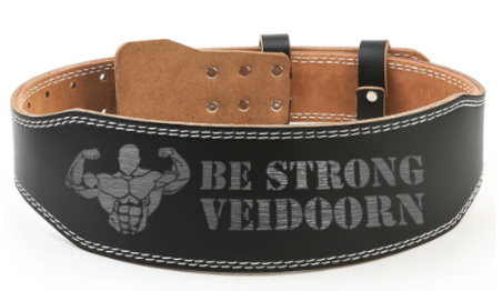 Leather Weightlifting Belt Gym