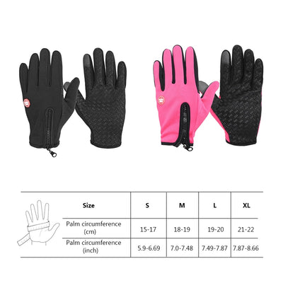 VEQKING Touch Screen Windproof Outdoor Sport Gloves