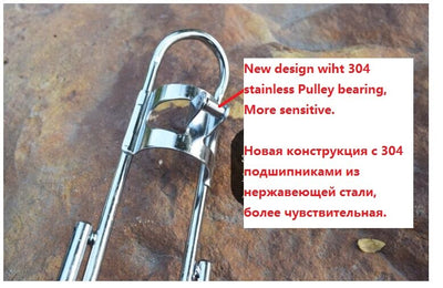 New design with Pulley High Strength  Steel Automatic fishing rod mount spring fishing pole holder sea rod fishing tackle