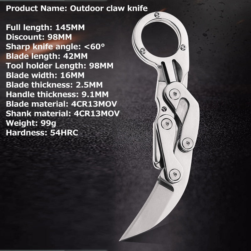 camping tools cutting rope knife