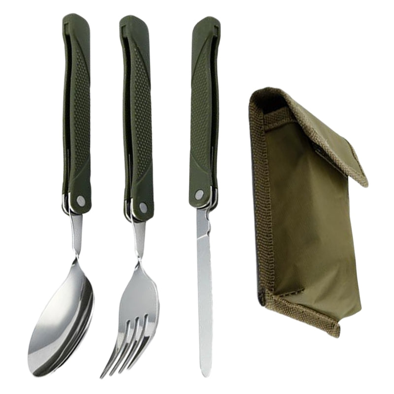 Mini Portable Outdoor Tableware Folding Tool Cutlery