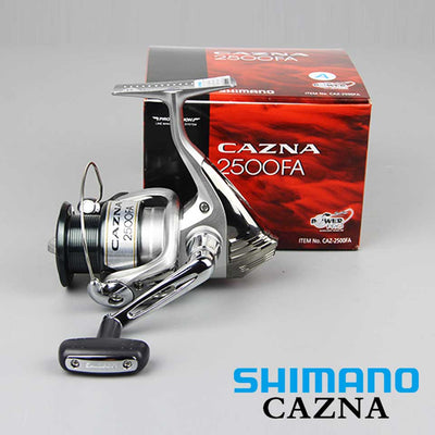 SHIMANO CAZNA 2500FA/4000FA Spinning Fishing Reel 3+1BB with AR-C Spool Rigid Body Spinning Fishing Reel