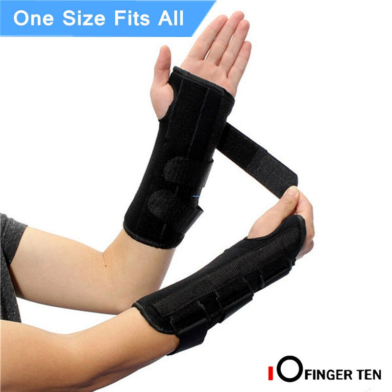 Wrist Support Brace Gym Gloves Straps Pad Bandage Belt Left or Right Hand Breathable Durable Splint Arm Protector Adjustable