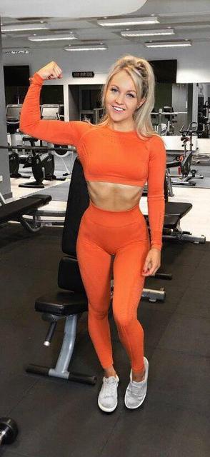 Fitness Leggings And Top