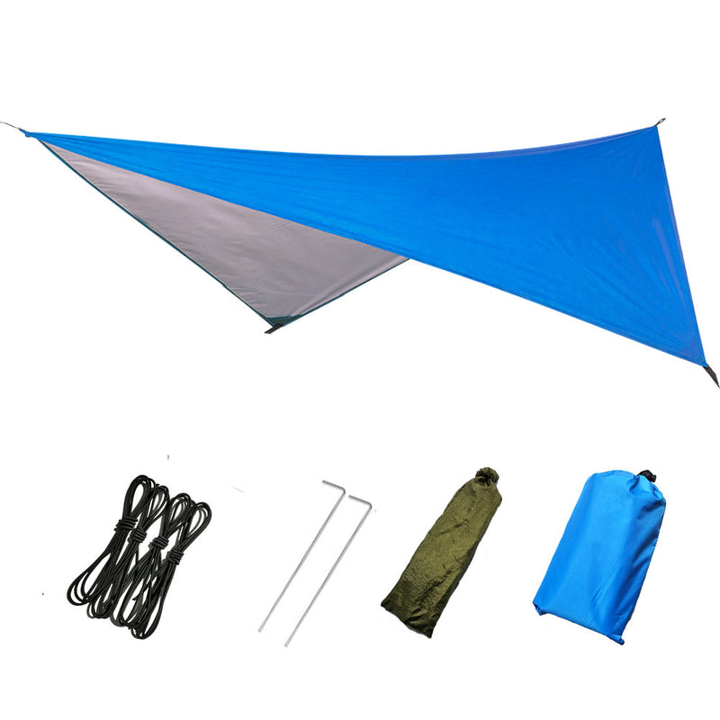 Waterproof Sun Shelter ultralight tarp Anti UV Beach Tent Shade Camping Hammock Rain Fly Camping Sunshade Awning canopy pergola