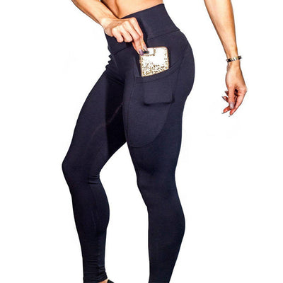 FitFlex Yoga Running Pants with Side Pocket