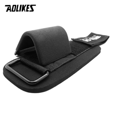 AOLIKES Weight Lifting-Hook Hand-Bar Wrist Straps Glove Weightlifting Strength Training Gym Fitness Hook Weight Lifting Gloves