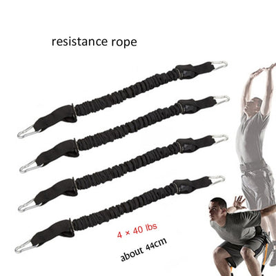 Workout Power 140lbs Resistance Band Boxing Endurance Agility Pull Rope Crossfit Rubber Band Basketball Training Resistance Rope