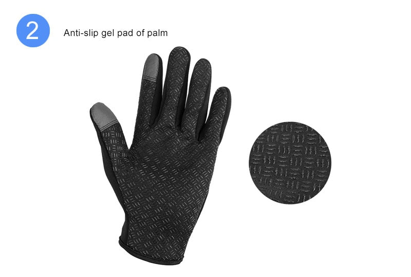 VEQKING Touch Screen Windproof Outdoor Sport Gloves