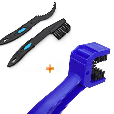 ZK30 Portable Bicycle Chain Cleaner Bike Brushes Scrubber Wash Tool Mountain Cycling Cleaning Kit Outdoor Accessory